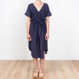 Szeki 7115 reversible drawstring dress